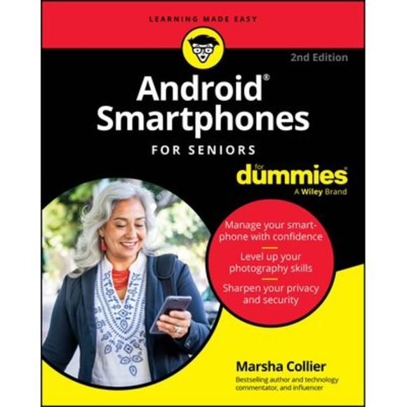 Android Smartphones for Seniors for Dummies -- Marsha Collier - Picture 1 of 1